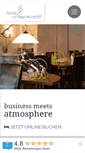 Mobile Screenshot of hotel-am-hirschgarten.de